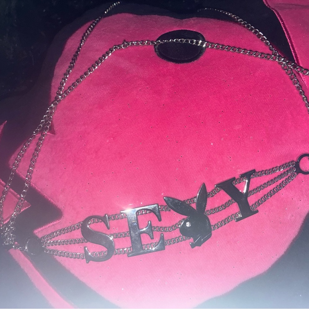 Vintage playboy waist chain/belt